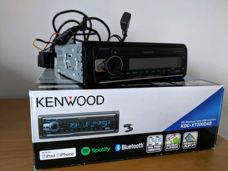 Kenwood DAB car stereo KDC X7200DAB in Edinburgh Gumtree