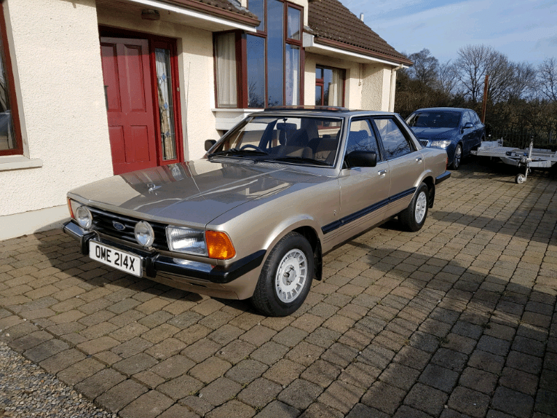 1982 ford cortina mk 5 2lit ghia auto mot to Oct in Cookstown, County