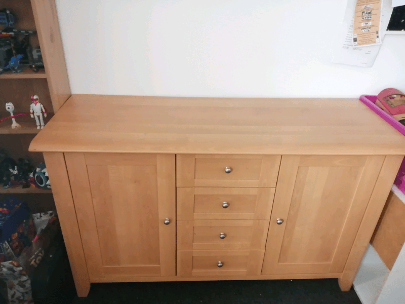 Beach sideboard unit in Gainsborough, Lincolnshire Gumtree