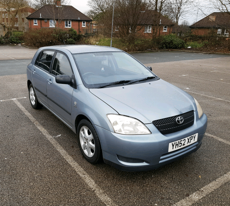Toyota corolla 2002 1.4 petrol 5 door hatchback. in