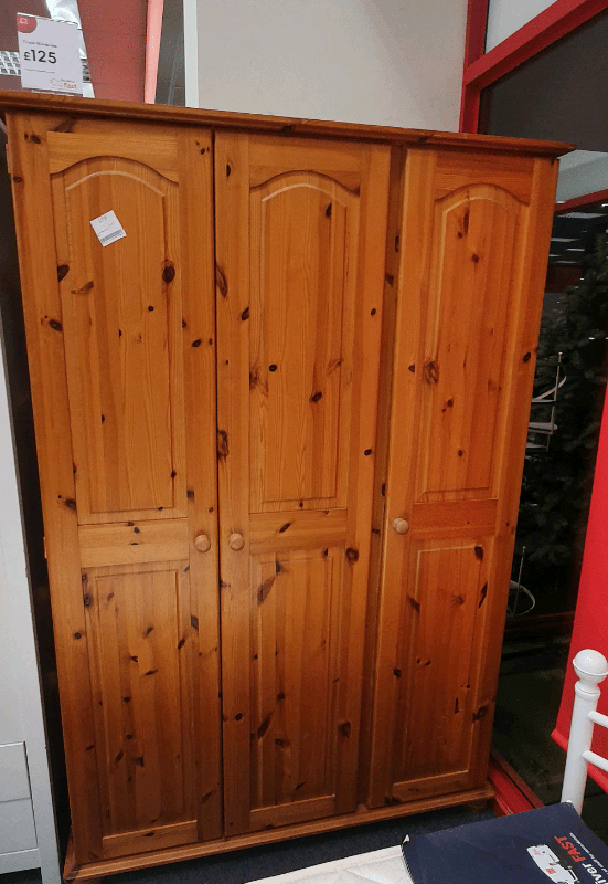 BHF Pine Triple Wardrobe in WestonsuperMare, Somerset Gumtree