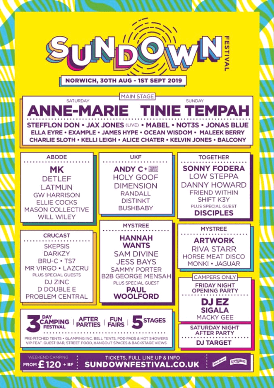 2x camping Sundown festival tickets in Kings Lynn, Norfolk Gumtree