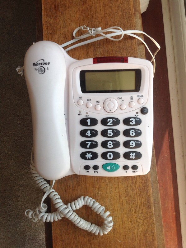 Binatone easy dial big button telephone in Gloucester