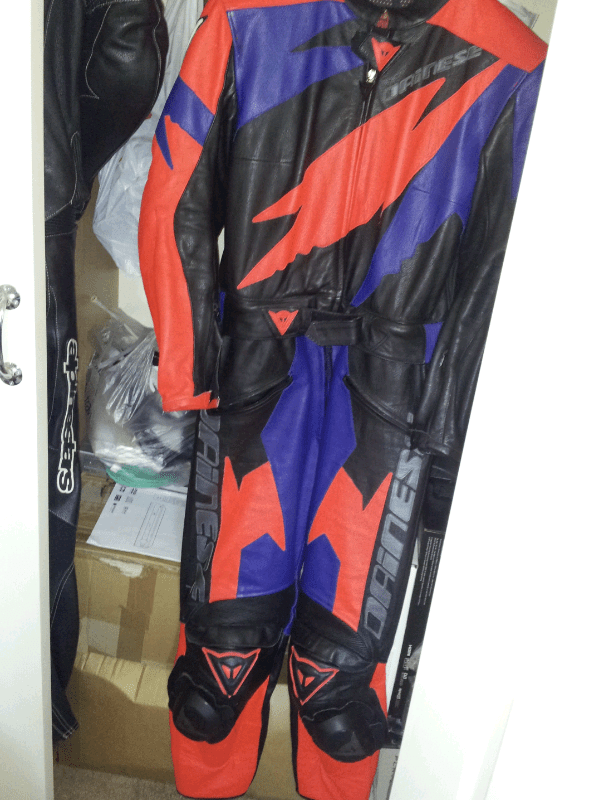 Ladies leather two piece motorcycle suit in Falkirk Gumtree