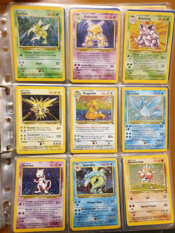 Pokemon card 1st gen rare in Barry, Vale of