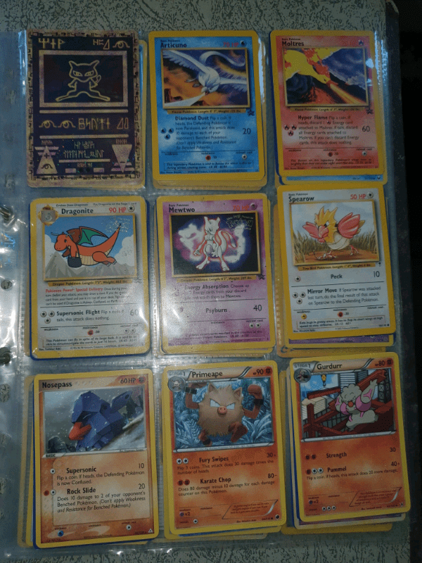 Various pokemon cards in Nuthall, Nottinghamshire Gumtree