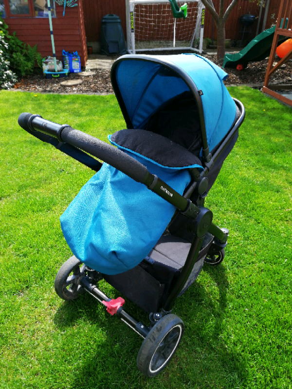 Mothercare Journey pram system in Teal in Beeston, Nottinghamshire