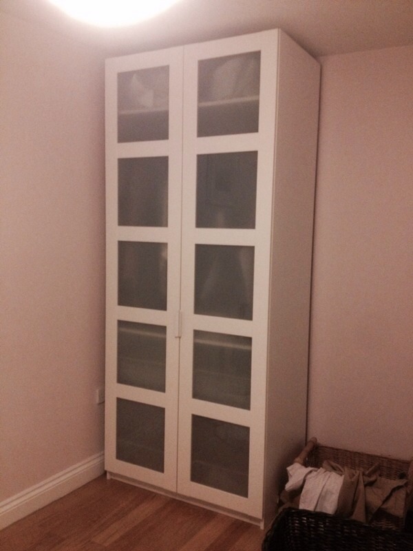 IKEA PAX white wardrobe 100 cm wide. (£120) in East London, London