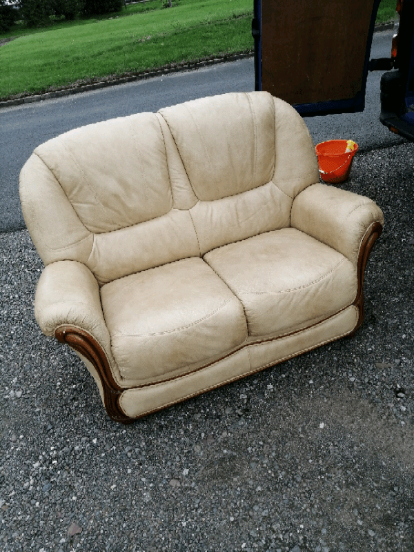 2 seater cream Italian sofa in Sandwell, West Midlands Gumtree