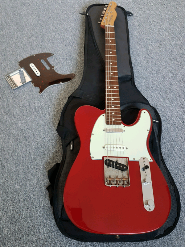Fender Nashville Telecaster Deluxe Candy Apple Red in Holywood