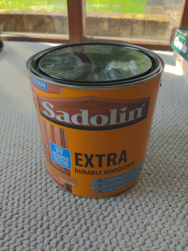 NEW Sadolin Extra Durable Woodstain Light Oak in Wimborne, Dorset