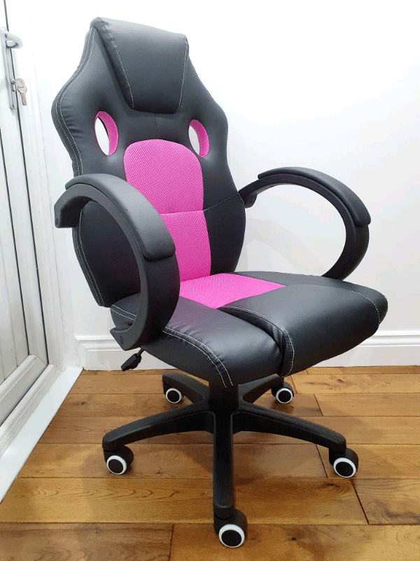 Brandnew Gaming Computer Chair Pink/Black in Hettonle