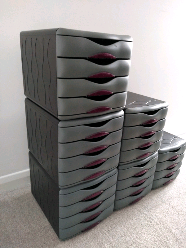 Storage Boxes with 5 drawers x 6. in Rustington, West Sussex Gumtree