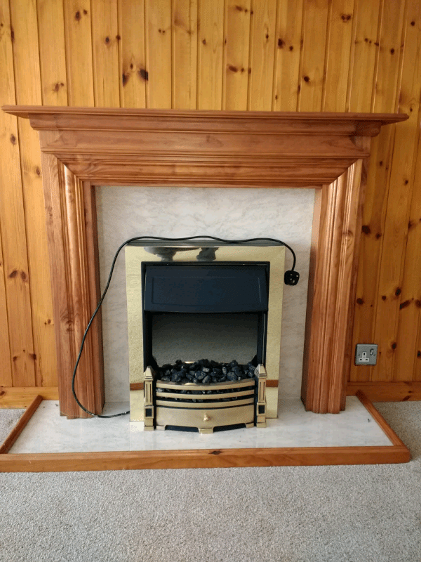 Electric fire and surround & hearth in Leeds, West Yorkshire Gumtree