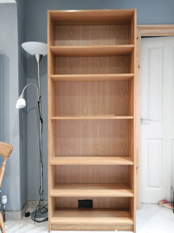 Ikea Billy oak bookcase (oak veneer). in Dundonald, Belfast Gumtree