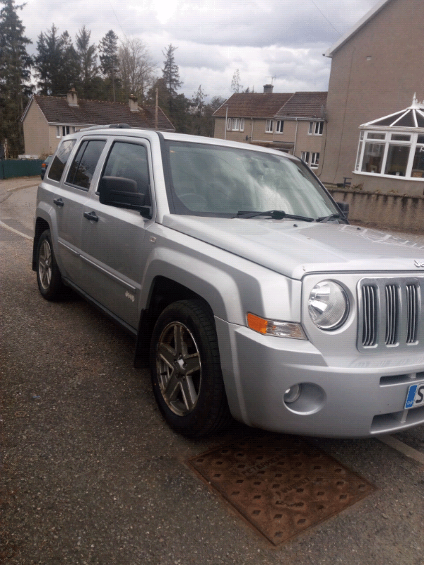 Silver jeep patriot 08 plate in Aboyne, Aberdeenshire Gumtree