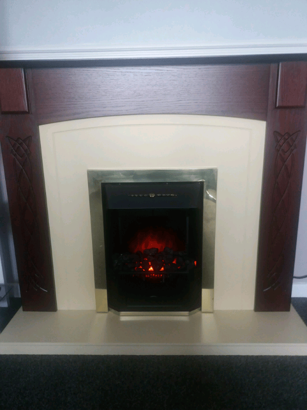 Electric fire and surround in Middlesbrough, North Yorkshire Gumtree