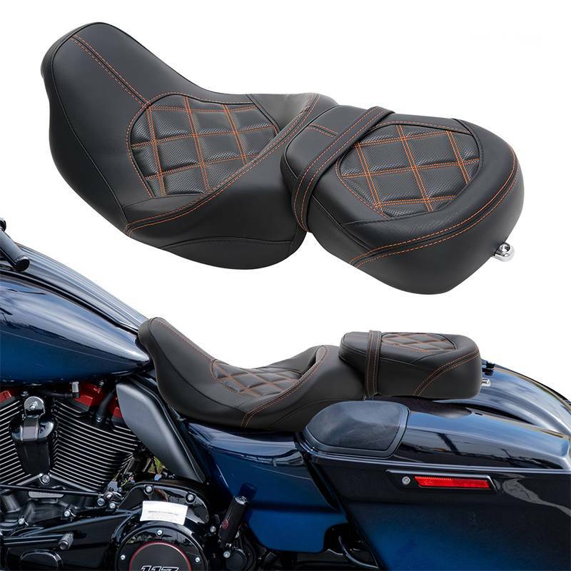 Driver Rear Passenger Seat Fit For Harley Touring CVO Street Glide 10