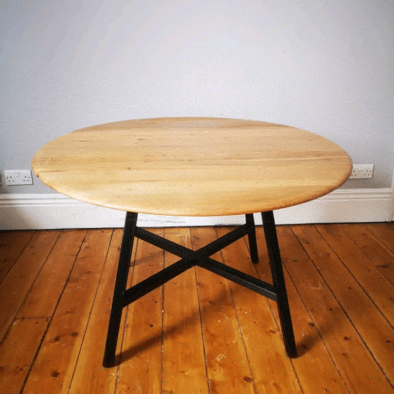 Vintage Mid Century Ercol Old Colonial Dining Table. Fully Refurbished