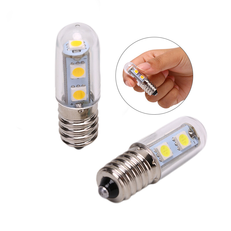 E14 Screw Base LED Refrigerator Lamp Bulb 7 Leds SMD5050 LED Light For