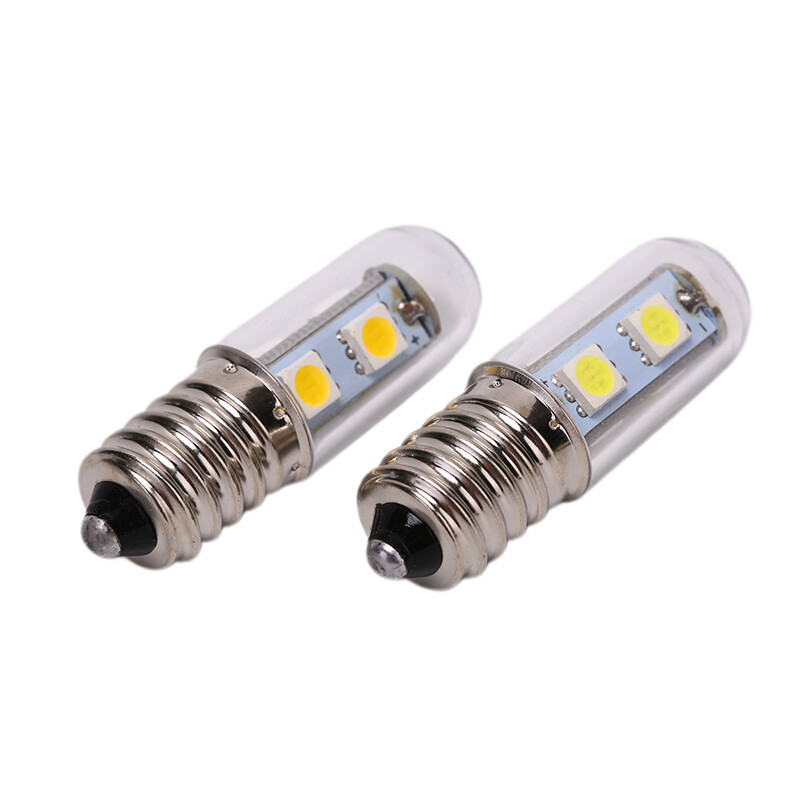 E14 Screw Base LED Refrigerator Lamp Bulb 7 Leds SMD5050 LED Light For