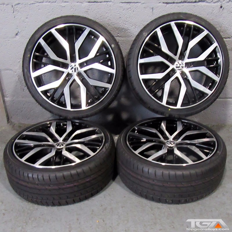 19" San Diego Style Alloy Wheels will fit Audi A3 MK2 MK3 VW Passat