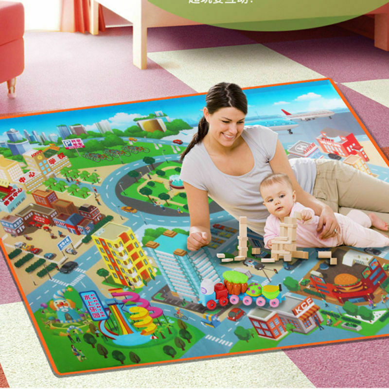 Baby teppich kaufen (vergleich 2020). Kriechende Matte Baby Teppich Spielteppich Puzzle Spiel ...