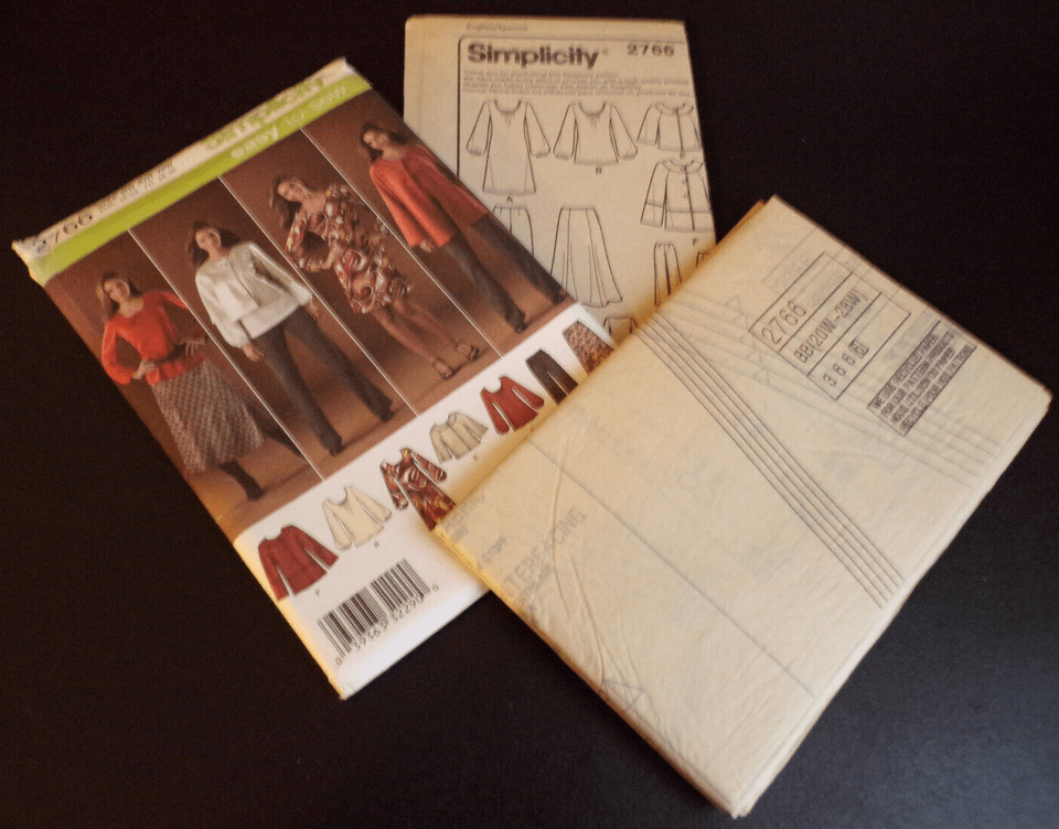 Simplicity Sewing Pattern 2766 Womens Pants Skirt Jacket Dress Sizes
