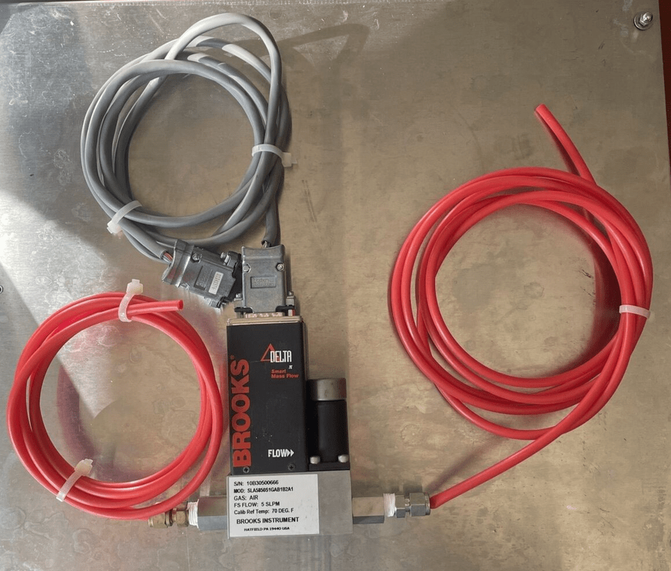 Brooks Delta II, SLA5800 Smart Mass Flow Controller SLA5850S1GAB1B2A1 , w/ Cable eBay