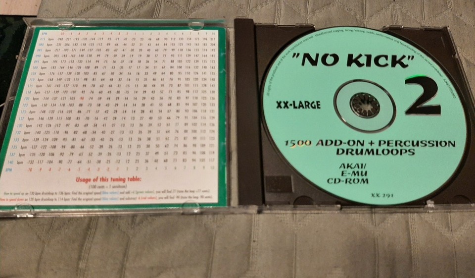 Best Service No Kick Vol. 2 AKAI Sampling CD eBay