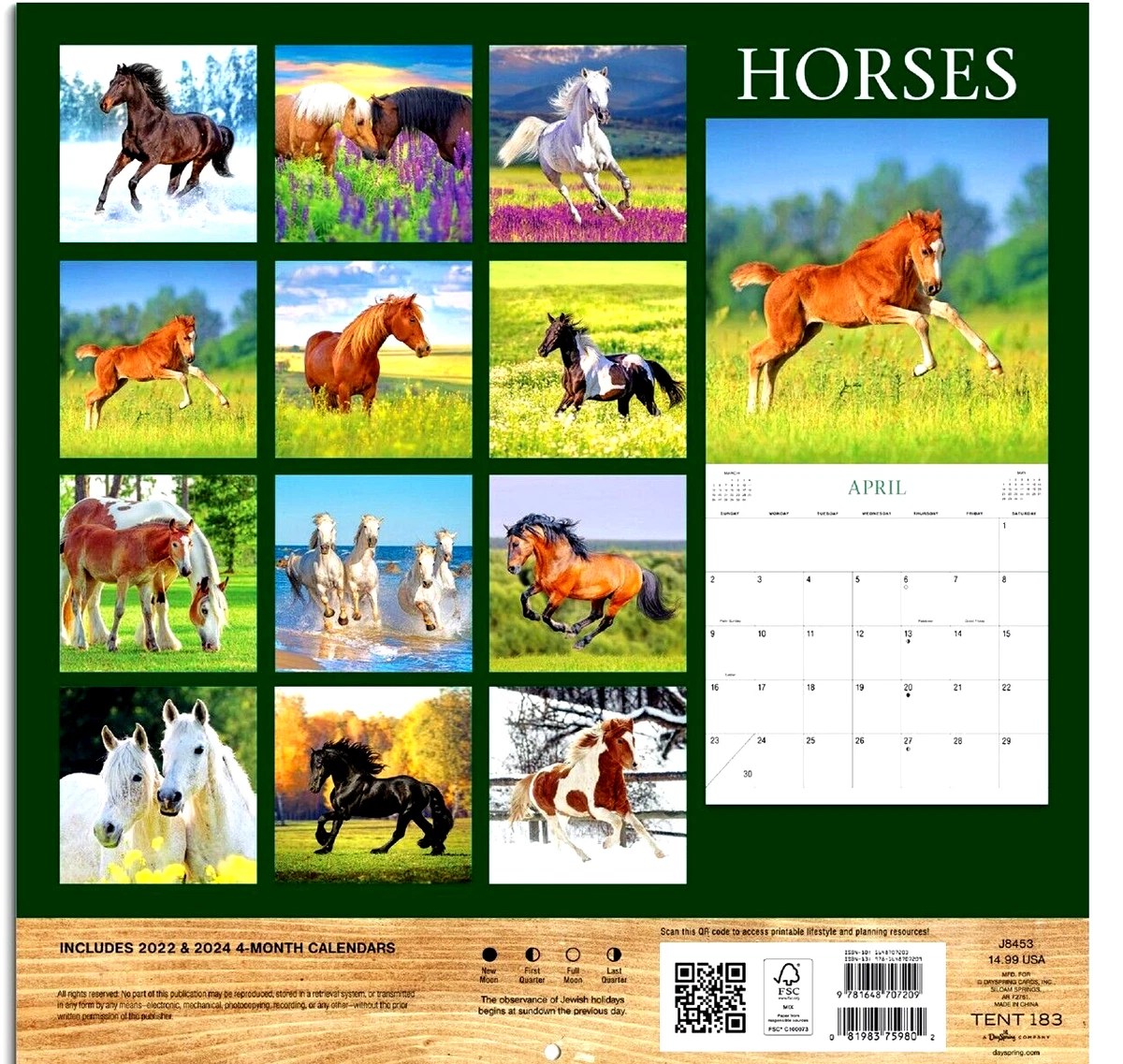 Year Of The Horse 2022 Calendar