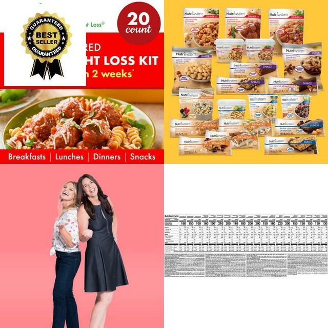 Nutrisystem 5 Day Protein Powered Jumpstart Weight Loss Kit 15 Meals 5