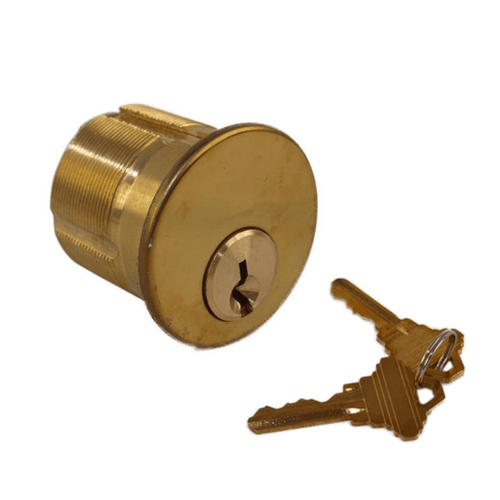 32MM Mortise Lock SC1 Cylinders Adams Rite Type for Store Front Door Brass KD eBay