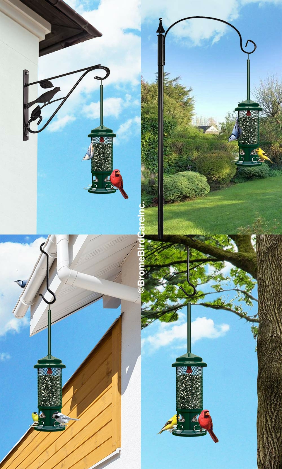 Brome Squirrel Buster Standard Bird Feeder 1057 Squirrel Proof