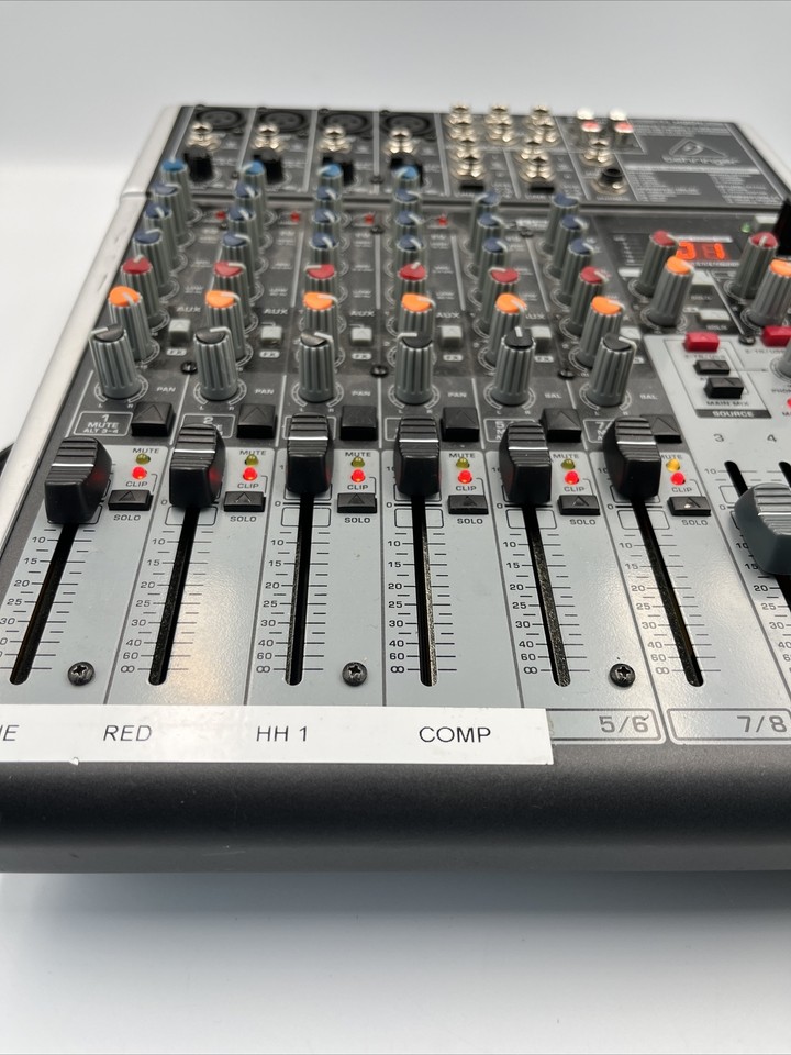 Behringer XENYXX1204USB 12Channel USB Audio Mixer with Effects W