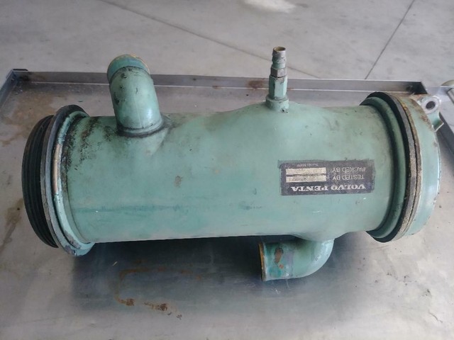 Volvo Penta exhaust heat exchanger cooler 911031 / 861091 OEM Marine