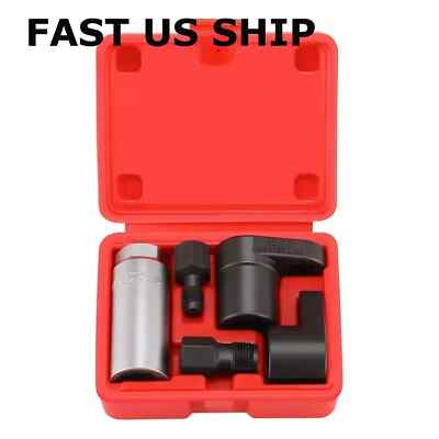 O2 Oxygen Sensor Socket Thread Chaser Set 5PCS O2 Sensor Wrench Removal