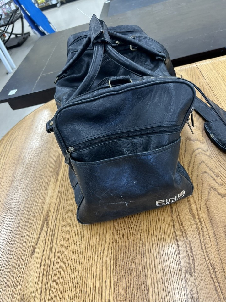 Vintage Ping Golf Bag Black 90’s Duffle Travel Gym Weekend eBay