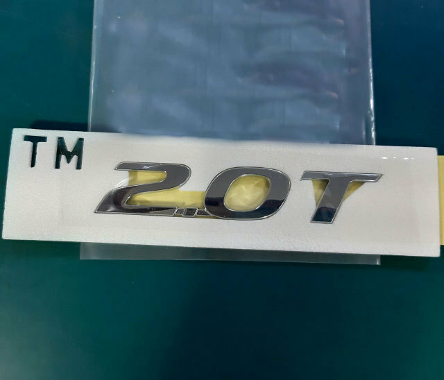 2.0T trunk emblem badge for 2019 2020 Hyundai Santa Fe eBay