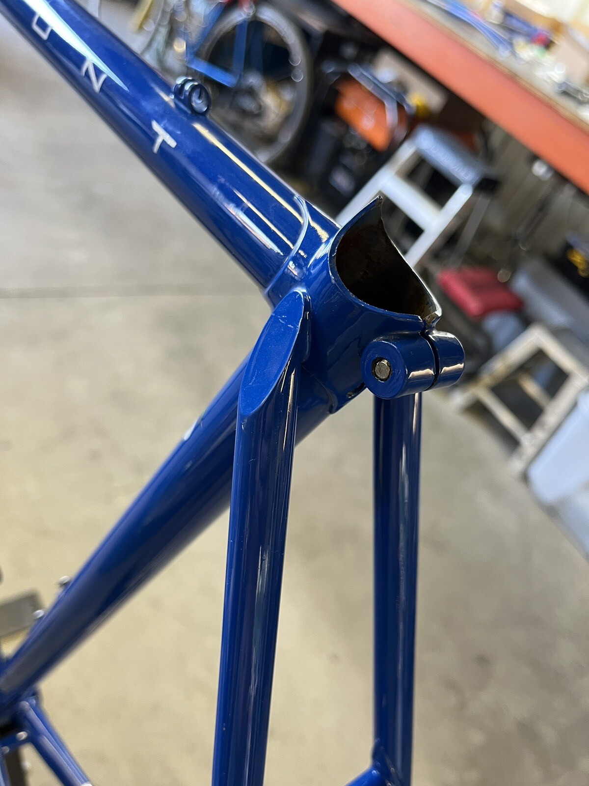 1986 Waterfordbuilt Schwinn Paramount Columbus SLX frame And Fork 56cm