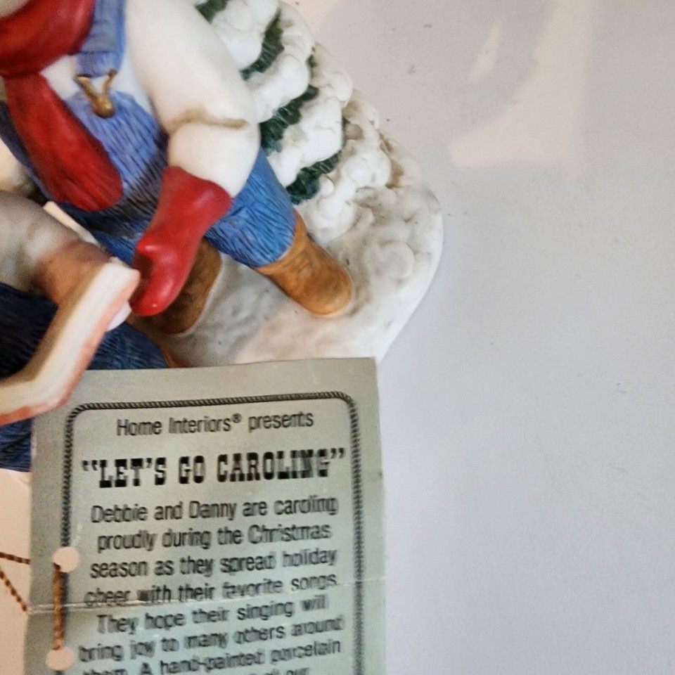 Home Interiors Denim Days 2000 “Lets Go A Caroling with Tag eBay