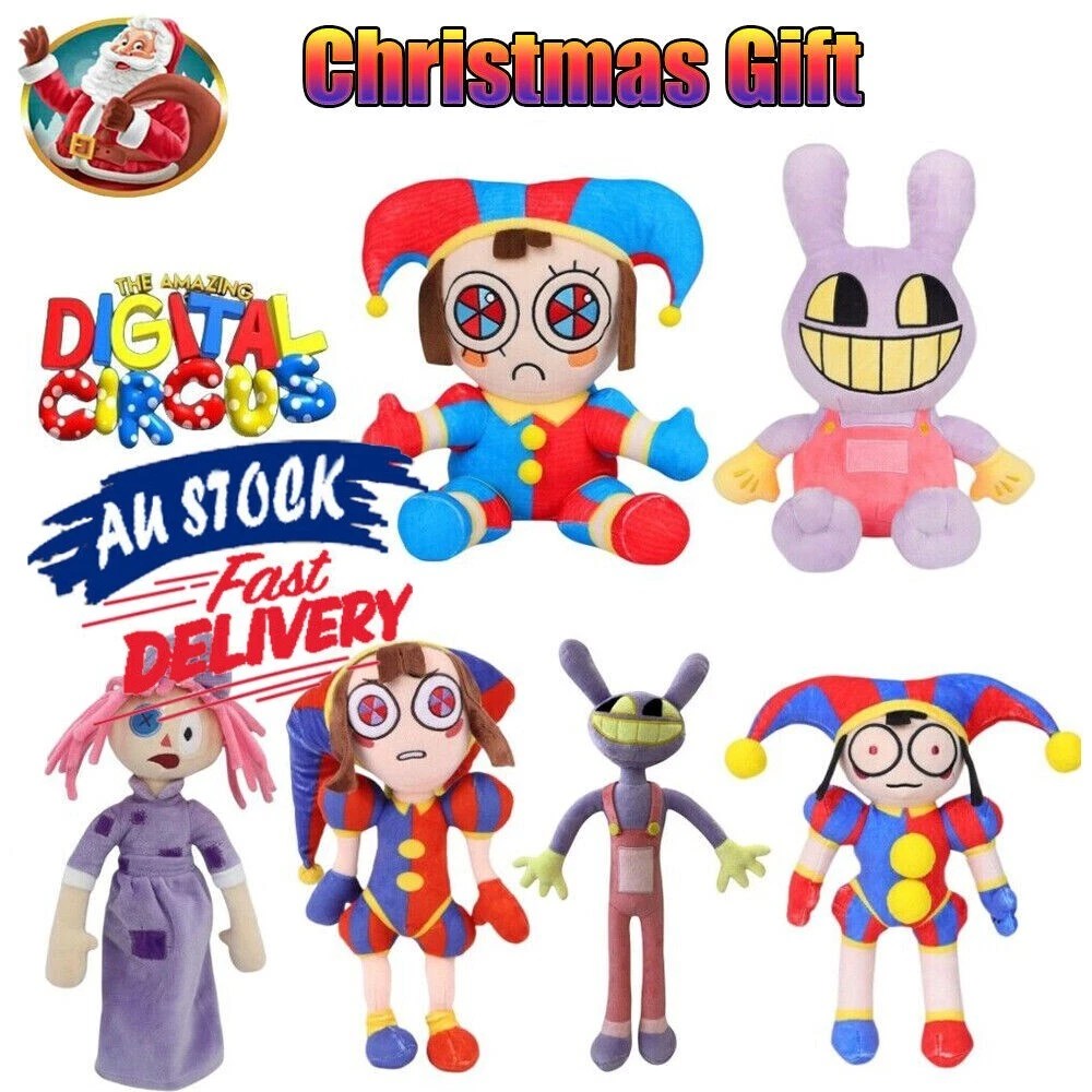 2023 New The Amazing Digital Circus Plush, Pomni Plushies, 60 OFF