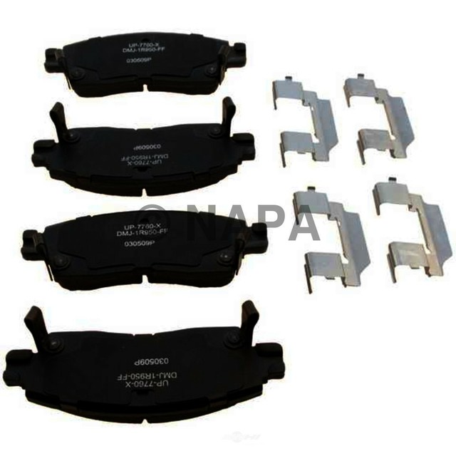 Disc Brake Pad Set Rear NAPA/ULTRA PREMIUM BRAKE PADS & SHOESUP