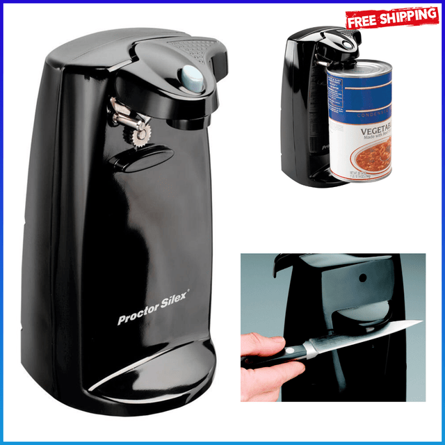 Toastmaster 2224 Can Opener & Knife Sharpener White, open box (Never