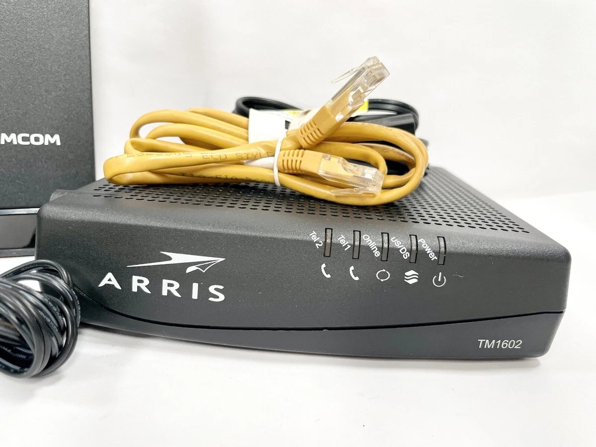 Arris Modem Lights Tm1602 Shelly Lighting