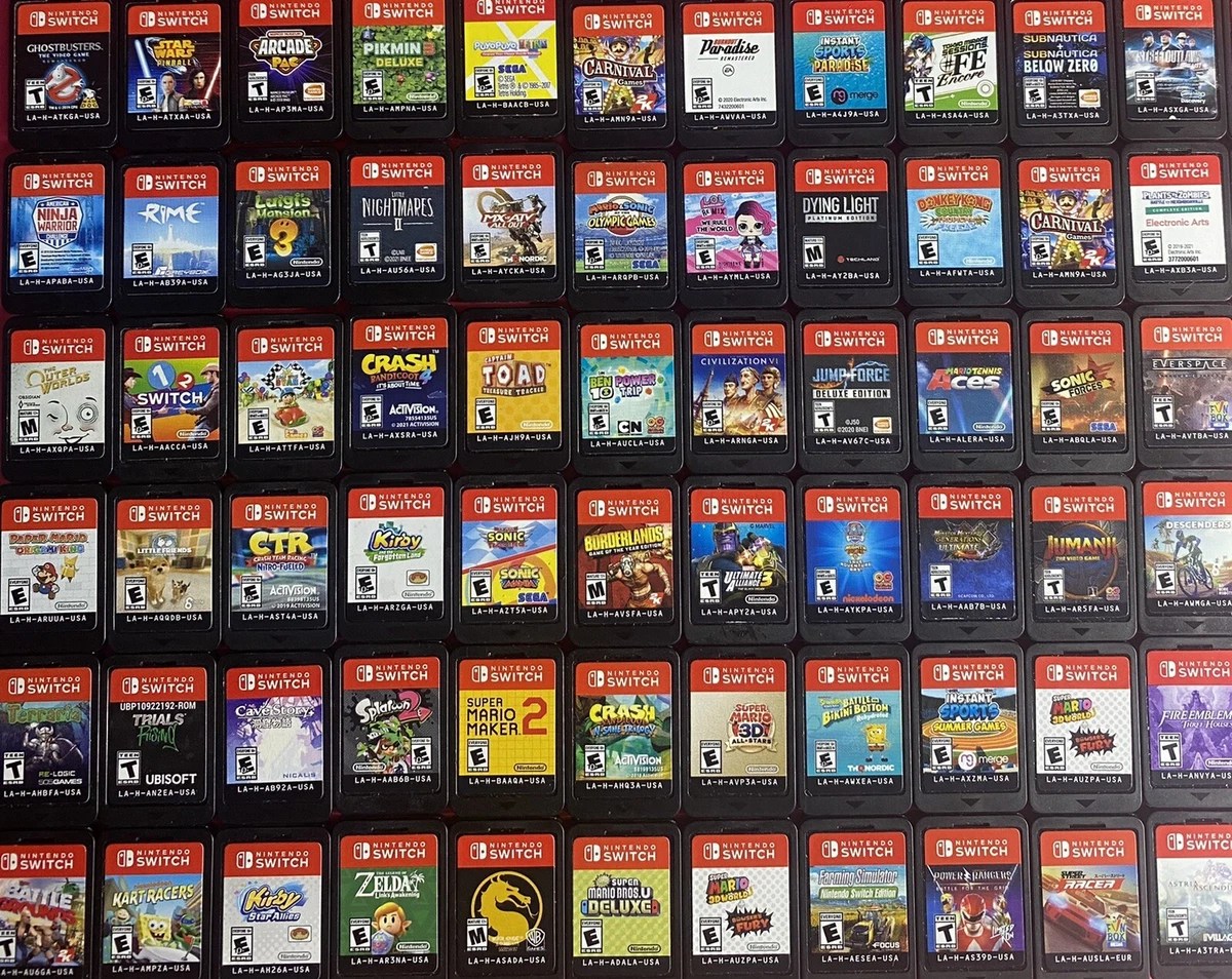 Nintendo Switch Lot of 8 Games
