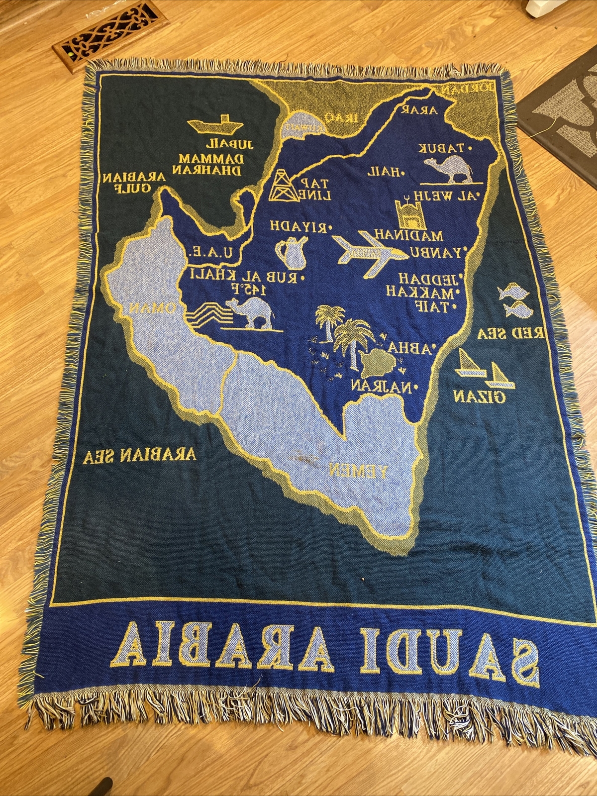 Saudi Arabia Throw Blanket 68x46 Inches eBay