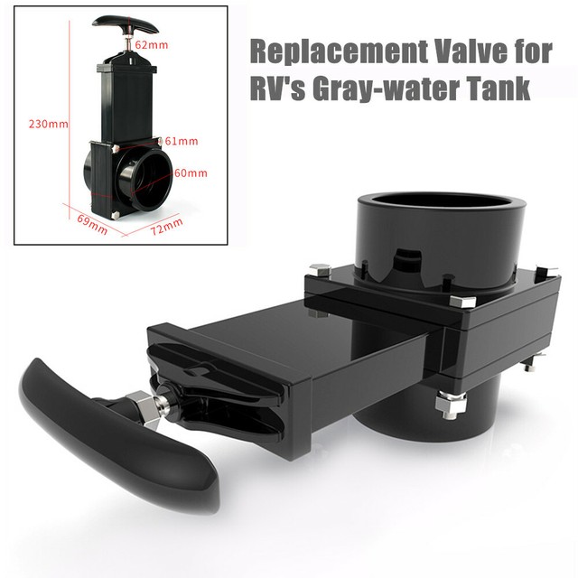 50MM RV Sewer Water Tank Dump Drain Waste Valve Repair Part Universal For Camper eBay