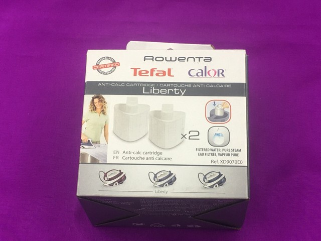 Tefal Anti Scale Calc Filter Cartridges XD9070E0 Liberty Steam