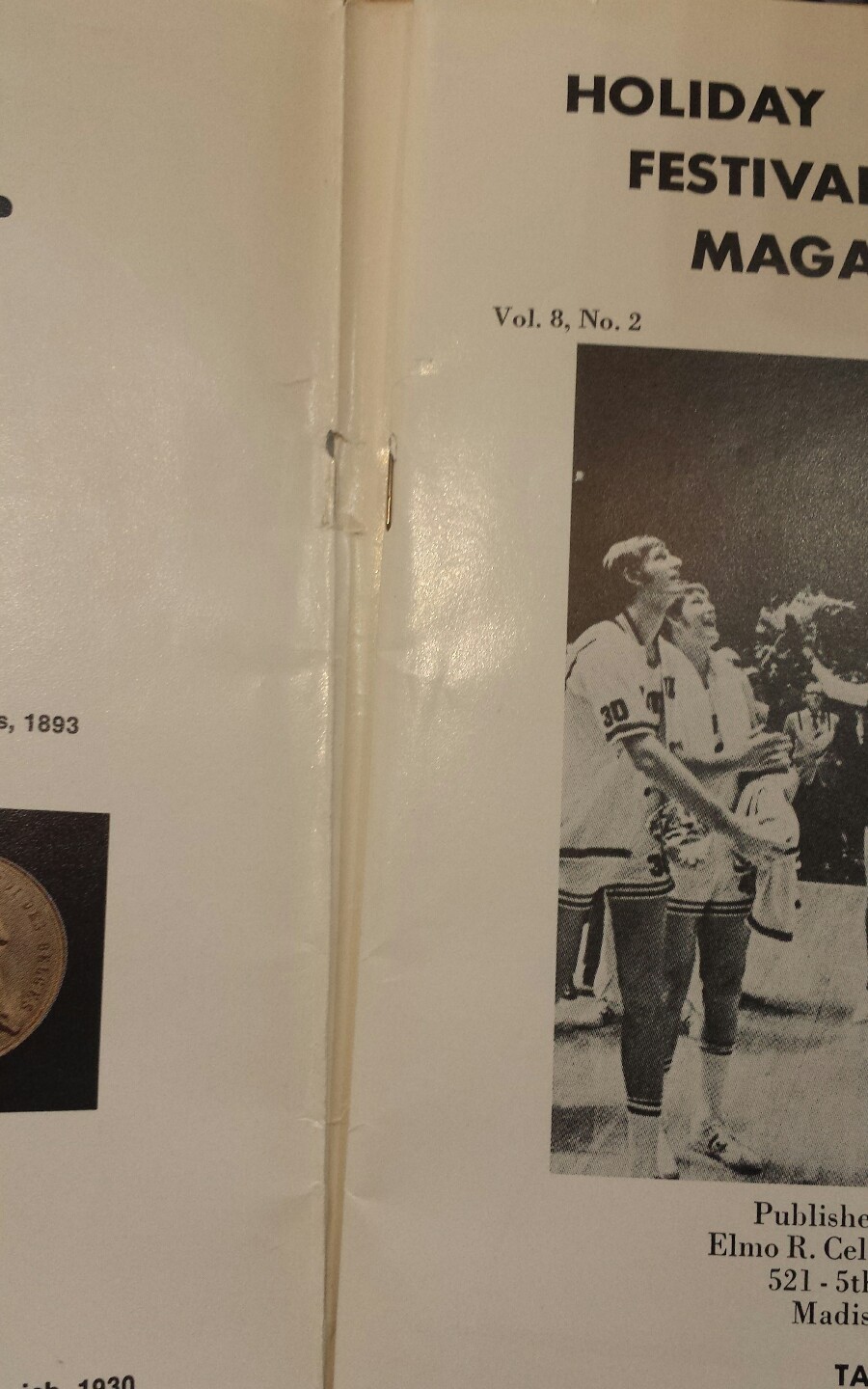 1974 Vintage ECAC Holiday Festival Basketball Tournament, Madison Sq